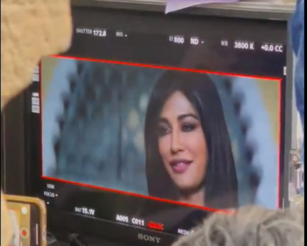 Chitrangda Singh shares a glimpse of her first shot from 'Gaslight'