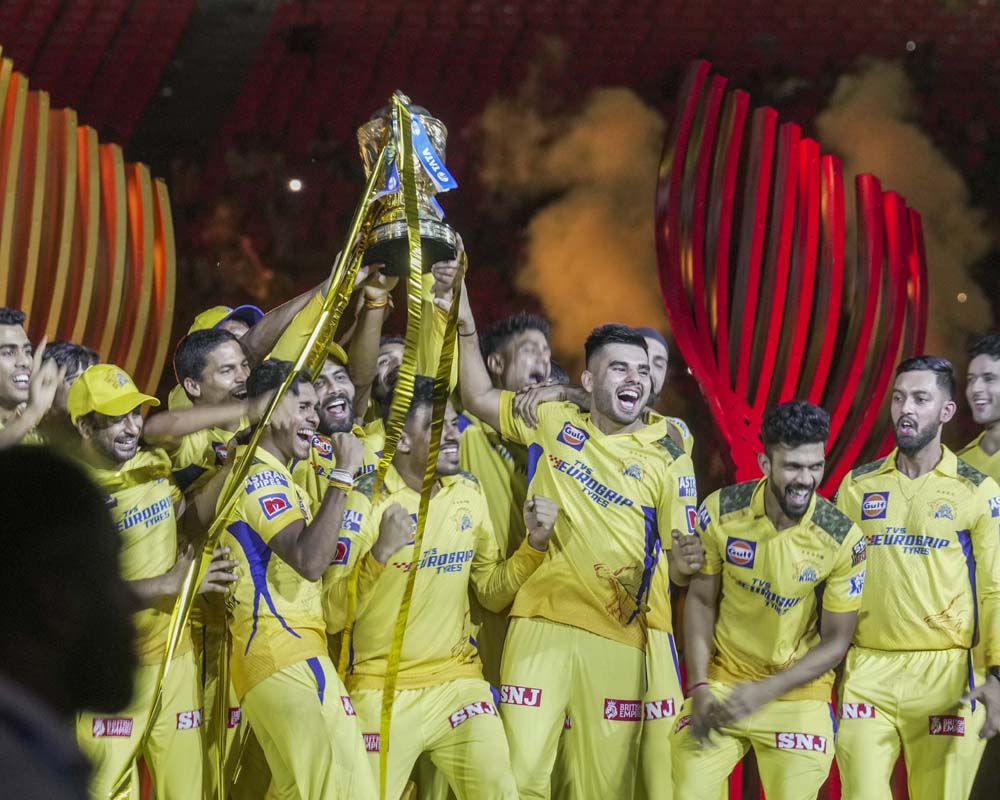 CSK win IPL title for 5th time