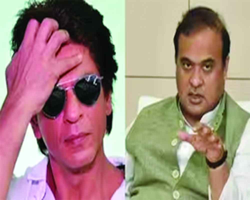 Day after snub to SRK, Sarma does volte-face