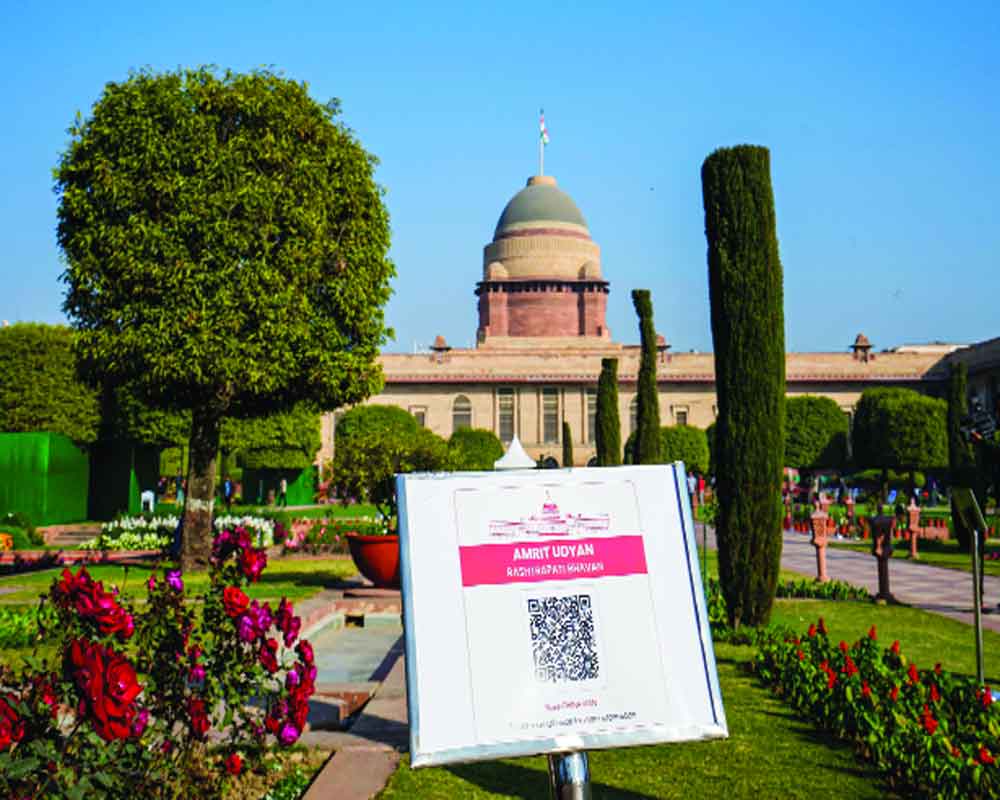 Delhi’s Mughal Gardens now Amrit Udyan