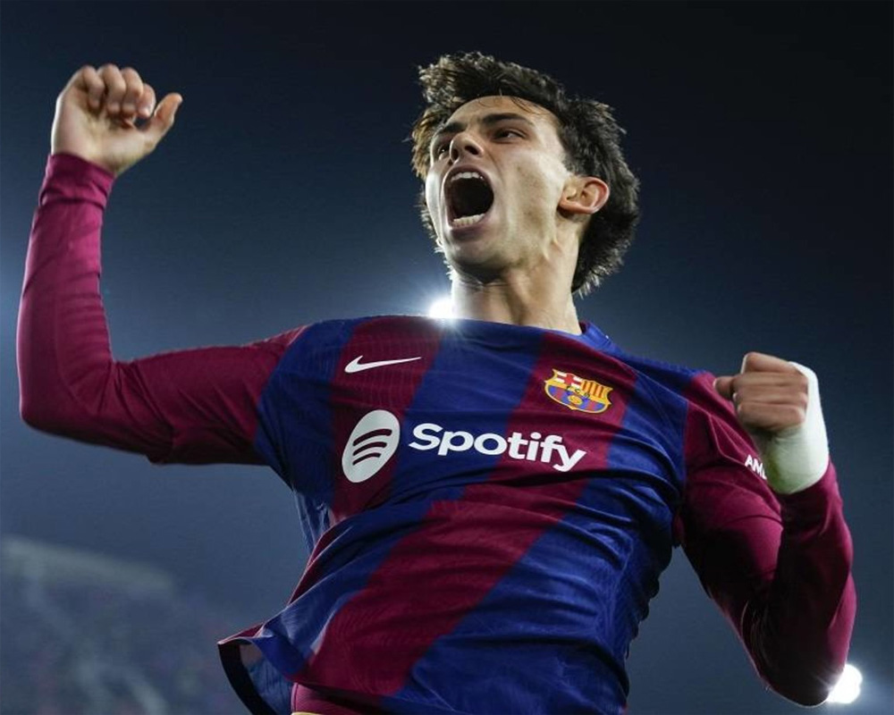 Felix scores against former club to give Barcelona 1-0 win over Atletico in Spanish league