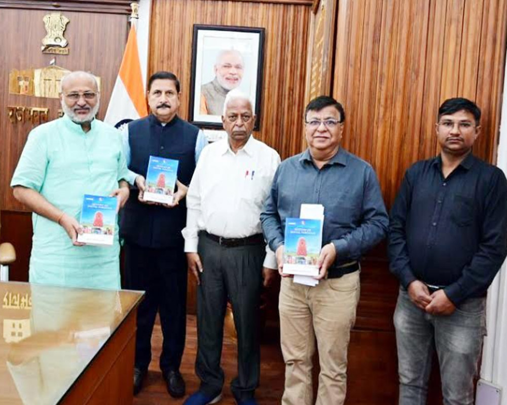 Governor releases book on â€˜History of Santhal parganasâ€™