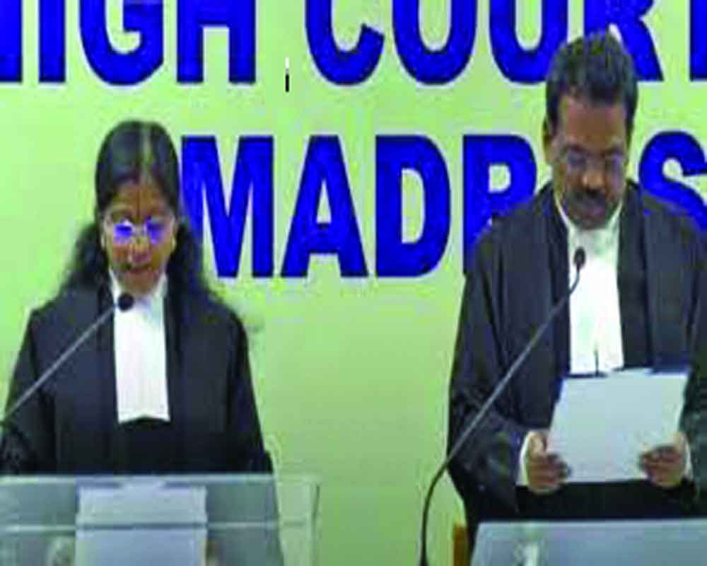 Gowri sworn in as Madras HC judge; SC junks plea challenging appointment