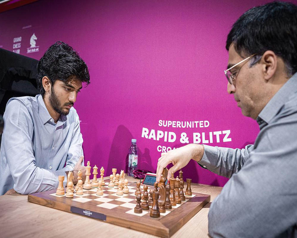 Chess: D Gukesh overtakes Viswanathan Anand in live ratings; set to become  India number 1