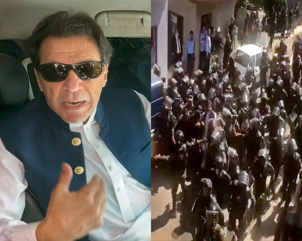 Imran Khan arrested from outside Islamabad High Court, says his party