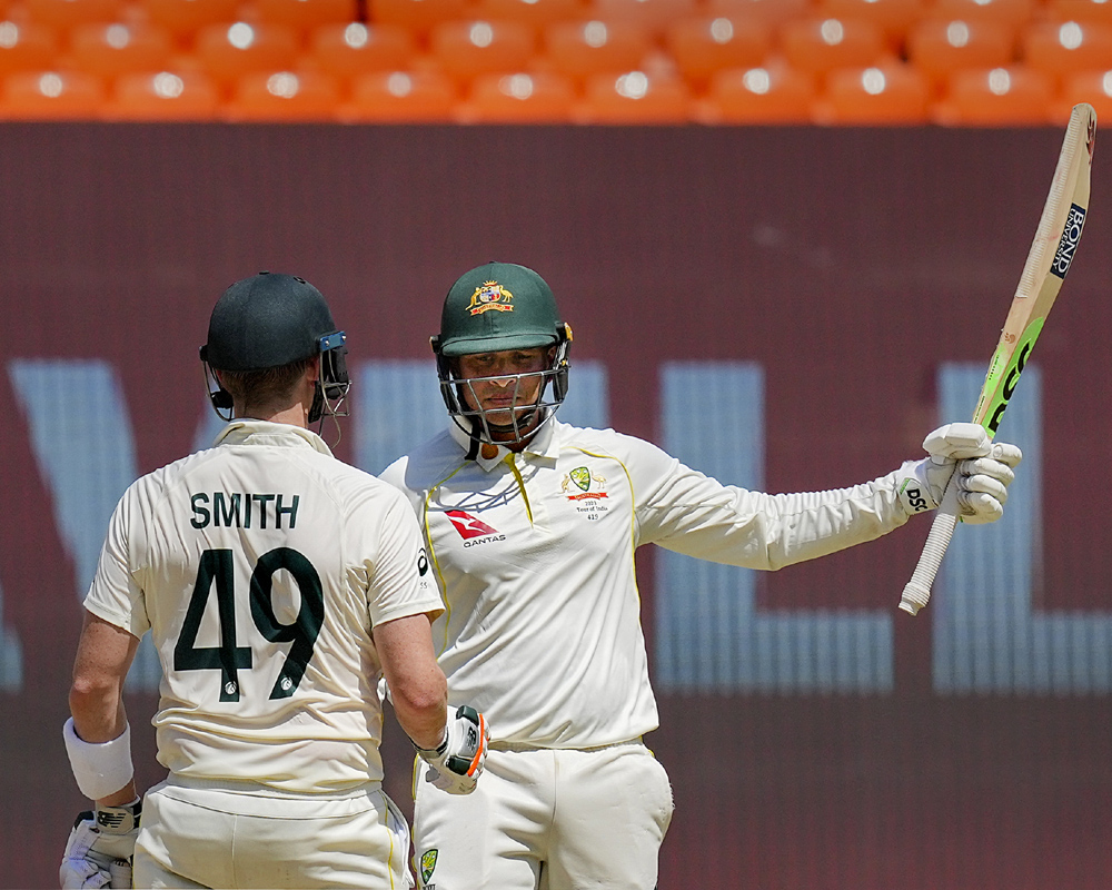 IND VS AUS: Khawaja, Smith take Australia to 149/2 at tea