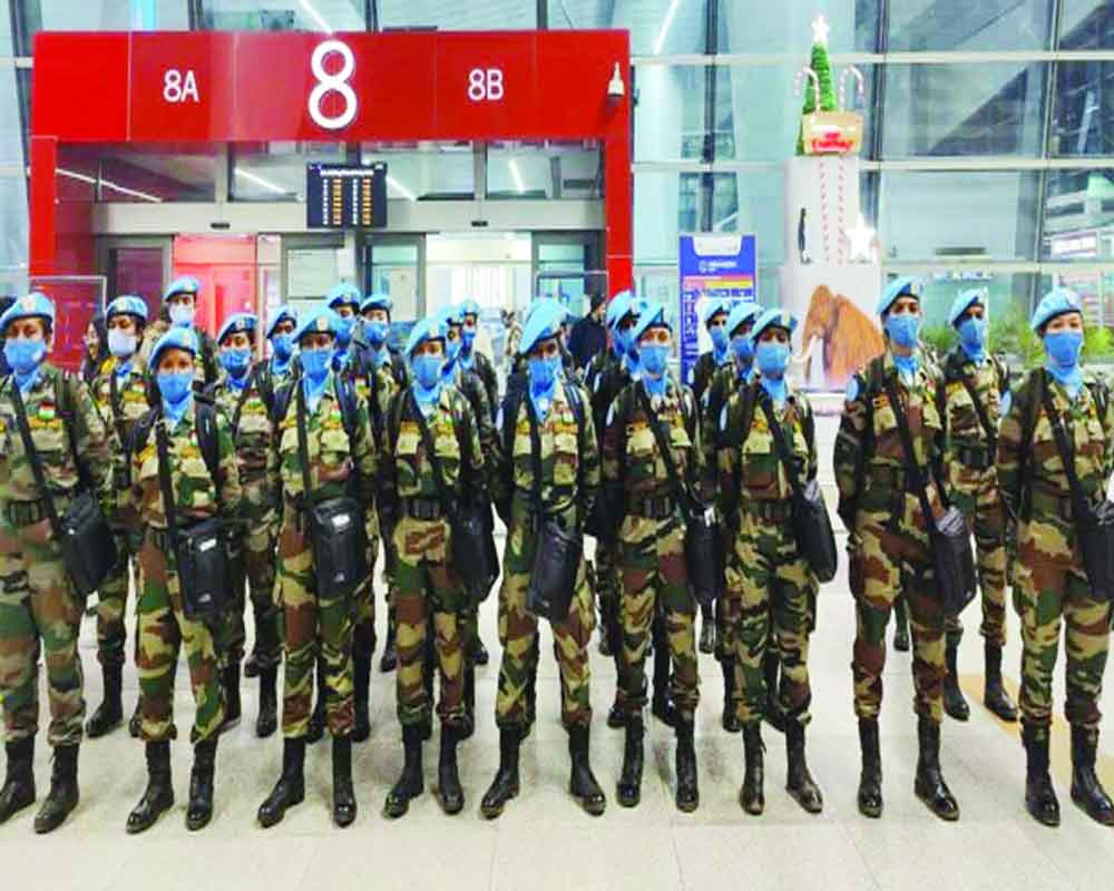 India sends all-women team for UN peacekeeping missions in Sudan