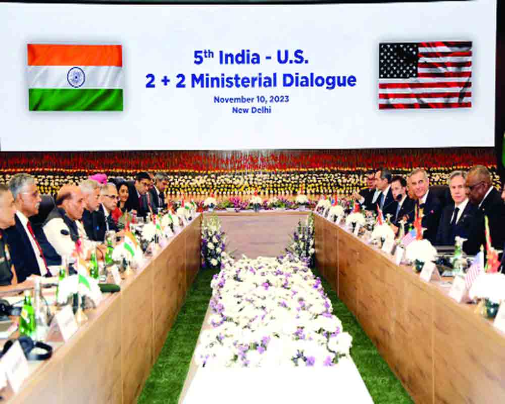 India-US dialogue focuses on conflicts