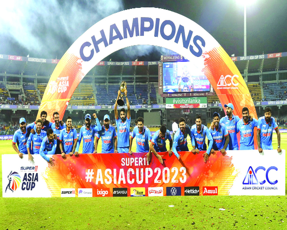 India wins Asia Cup