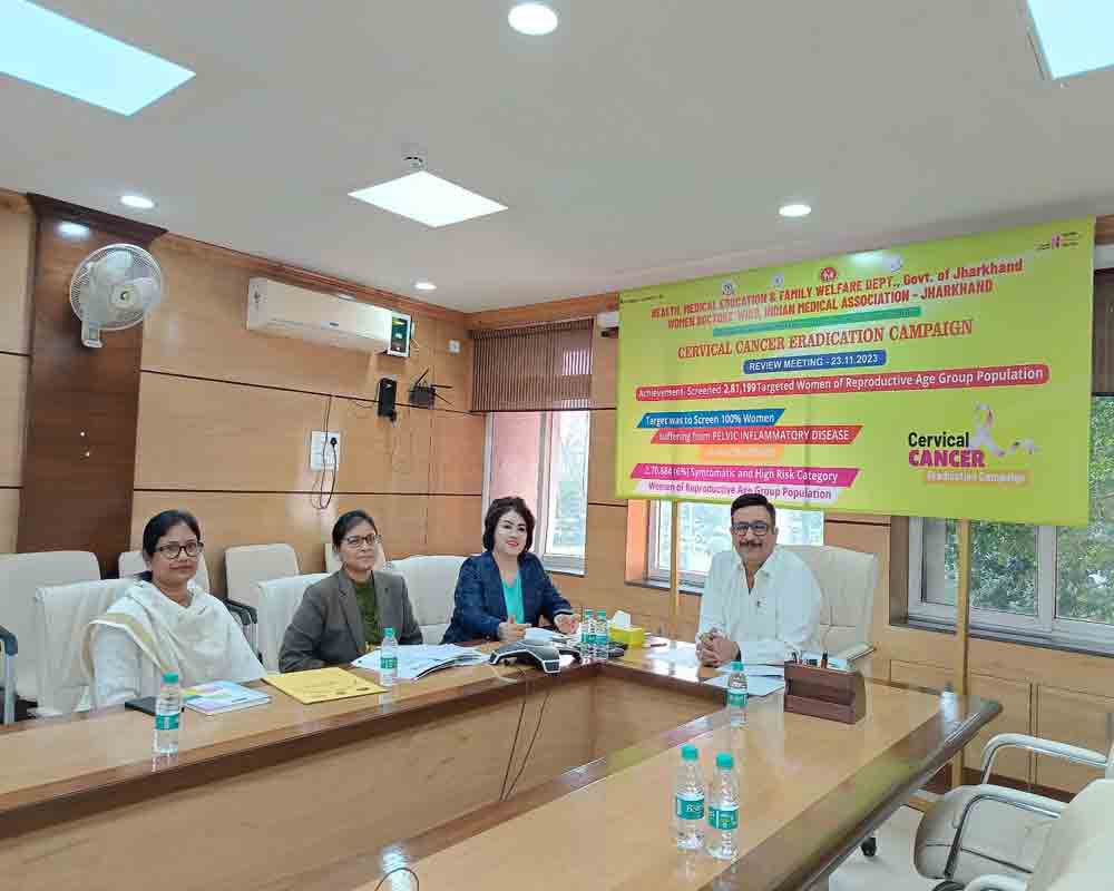 Jharkhand emerges as Pioneer State in Cervical Cancer Eradication Campaign