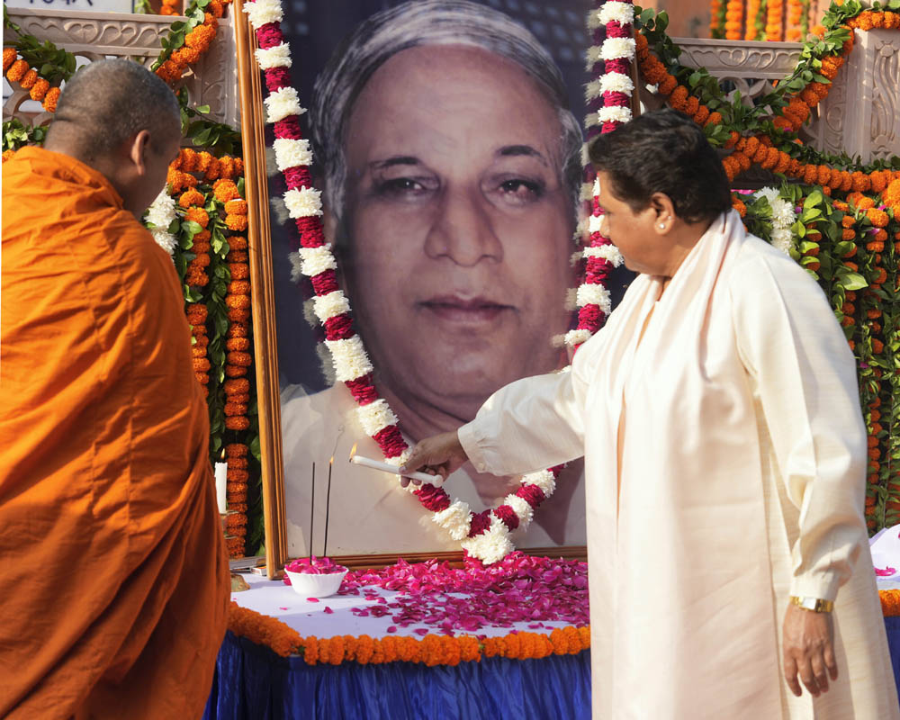 Kanshi Ram sacrificed everything to bring Bahujans out of slavery: Mayawati