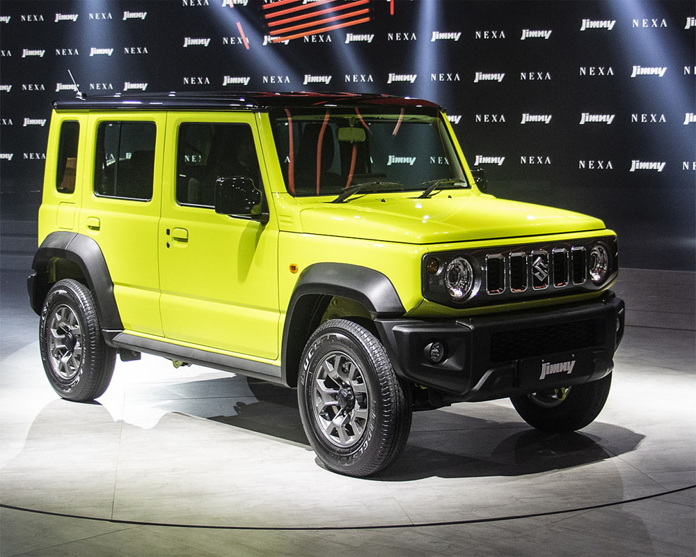 Maruti Suzuki drives in Jimny with price starting at Rs 12.74 lakh