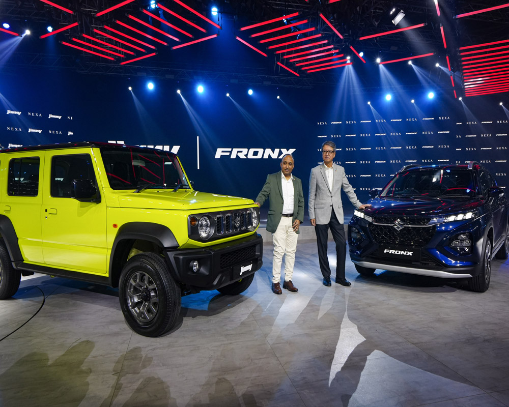 Maruti Suzuki unveils Jimny, Fronx; eyes top slot in SUV segment