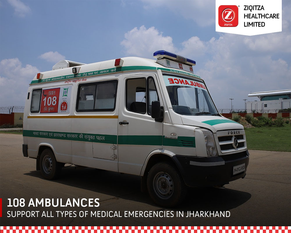 Sweta Mangal Ziqitza's Co-Founder remarked 108 Ambulances Supports all types of Medical Emergencies