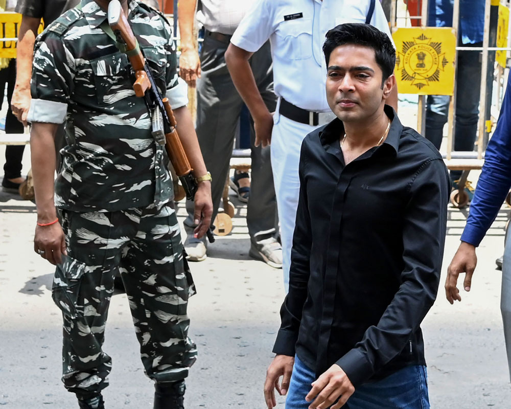 TMC leader Abhishek appears before CBI amidst heavy security deployment