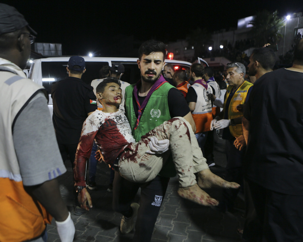 UN strongly condemns attack on Al-Ahli Arab hospital in Gaza that killed hundreds