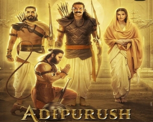 'Adipurush' makers launch new poster of Prabhas, Kriti Sanon and Sunny Singh on Ram Navami