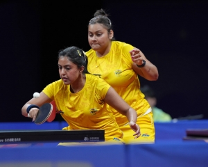 TT at Asian Games: Sutirtha and Ayhika sign off with bronze medal after losing to Korea