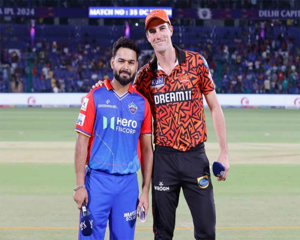 DC win toss, elect to bowl against run-machine SRH in IPL