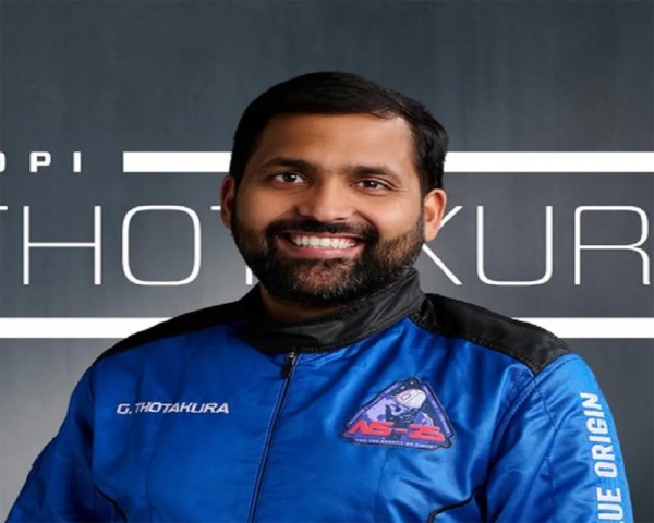 Gopi Thotakura shares his excitement after becoming 1st Indian space tourist on Blue Origin's private astronaut launch