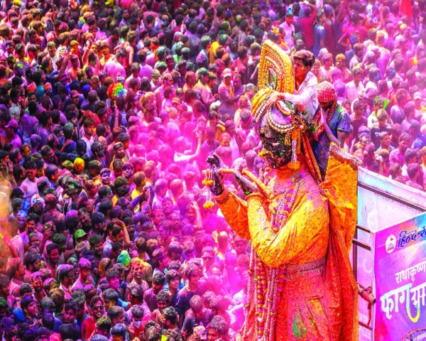 Immerse yourself in the vibrant colours of Holi
