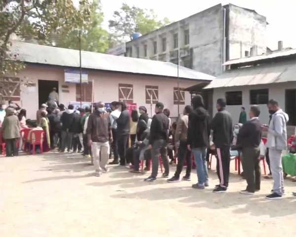 Repolling underway at 11 polling stations in Manipur