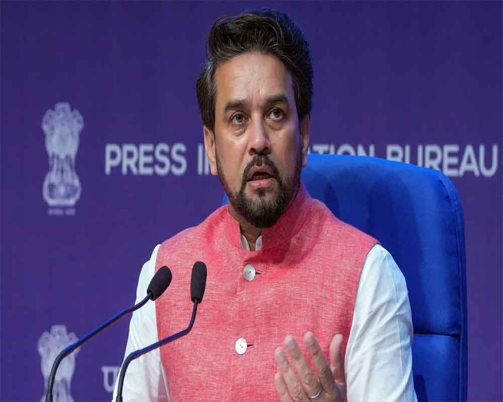 AAP most dishonest party; Cong fighting for â€˜abki baar, 40 paar': Anurag Thakur