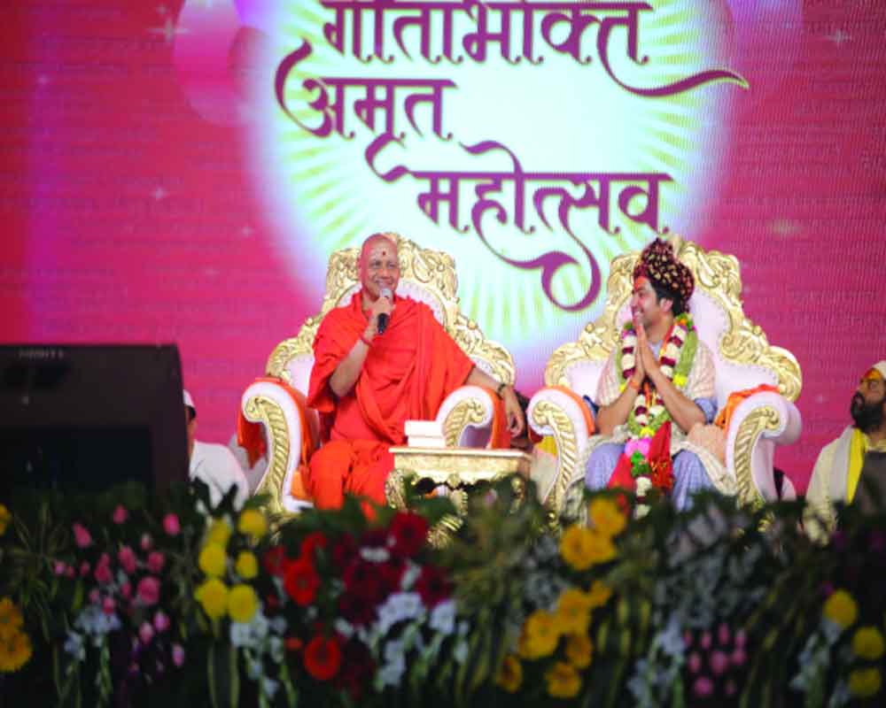 Confluence of social service with spirituality