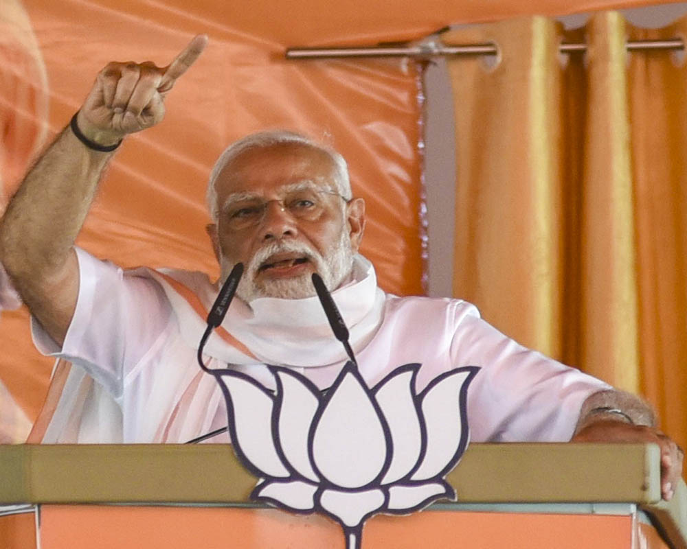 Congress brought disrepute to India during its rule: PM Modi