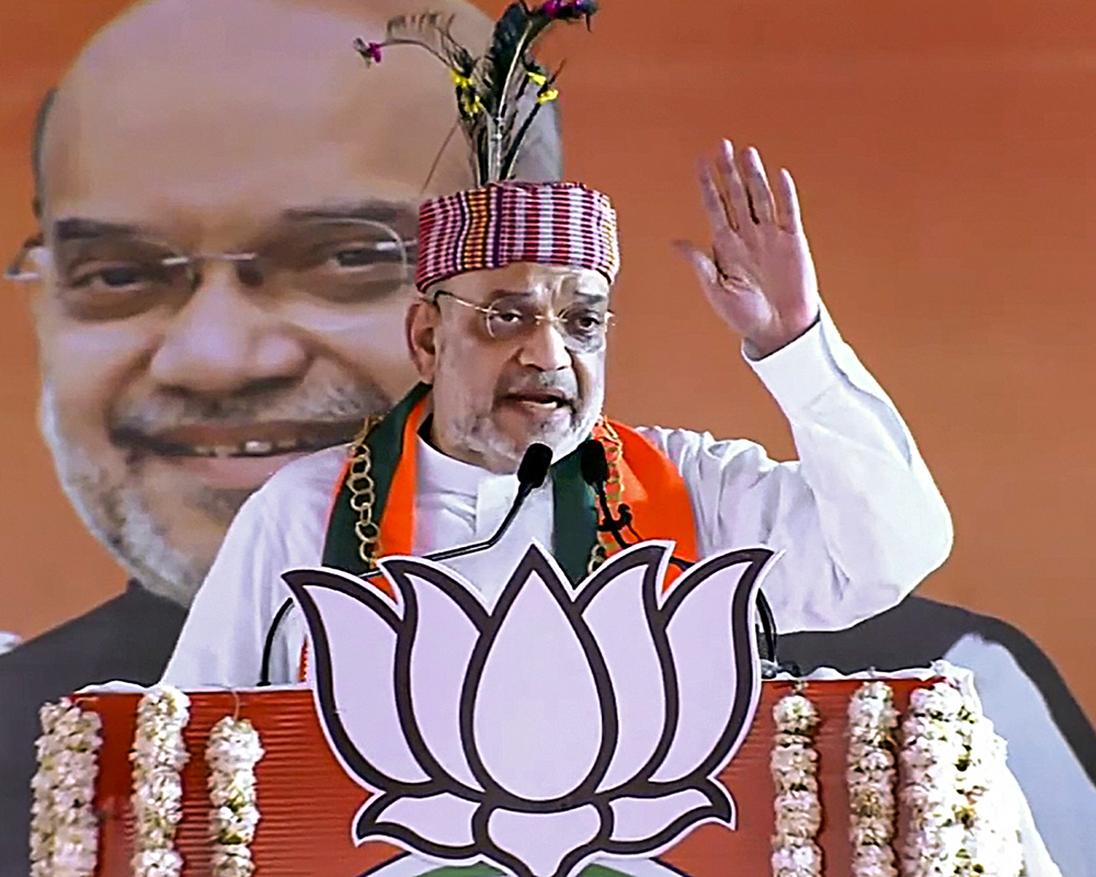 INDIA bloc promoting own family members, while Modi working for poor, backward: Amit Shah