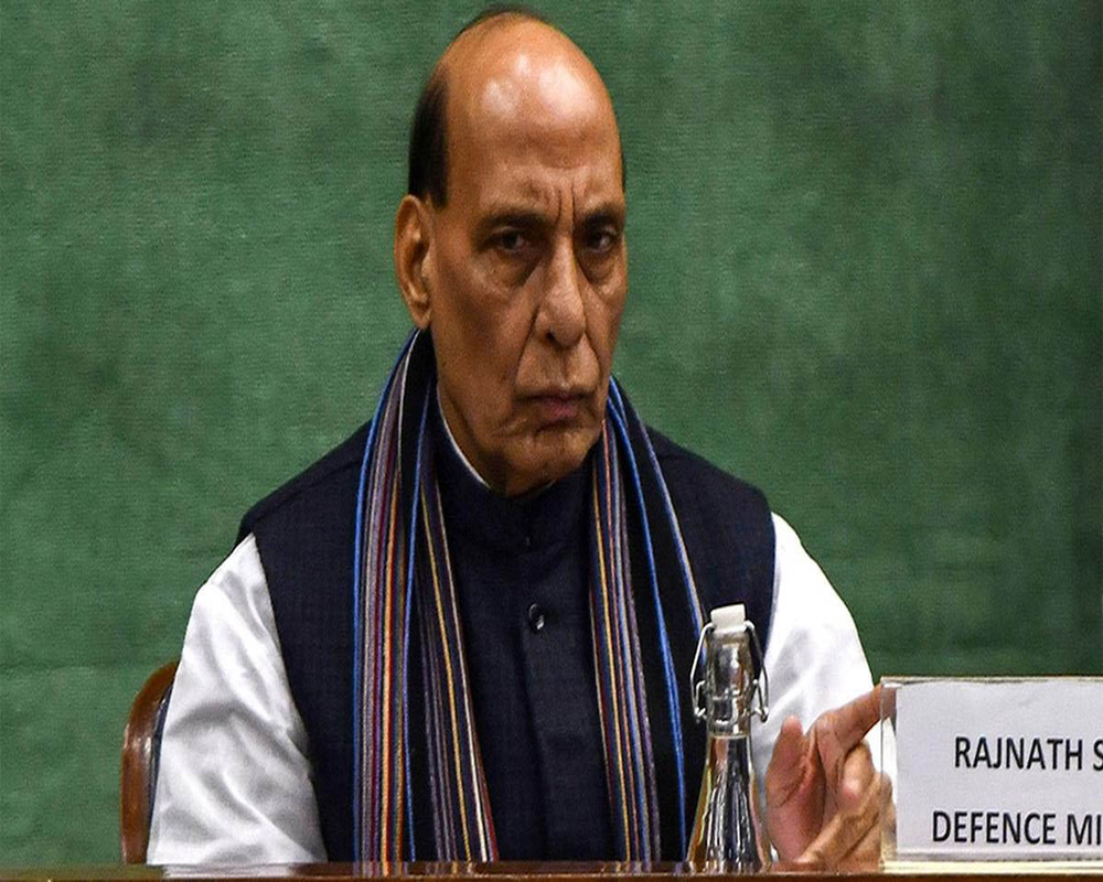 India not â€˜luckyâ€™ on security front, stay vigilant against enemies: Rajnath to Armymen