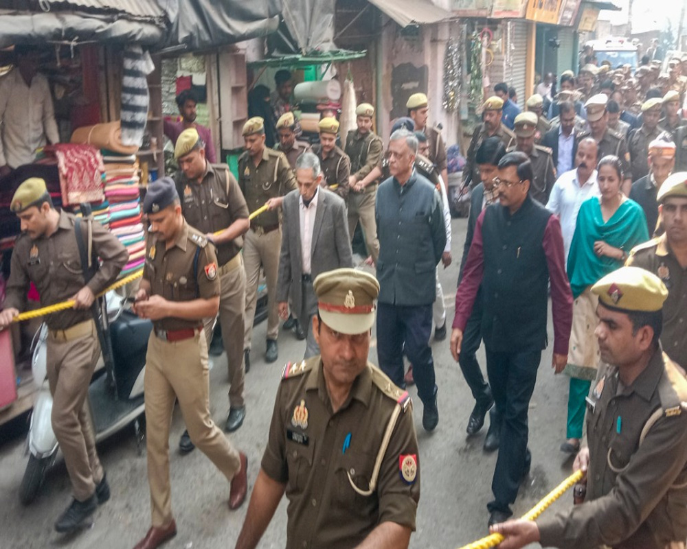 Judicial panel members visit Sambhal to probe violence