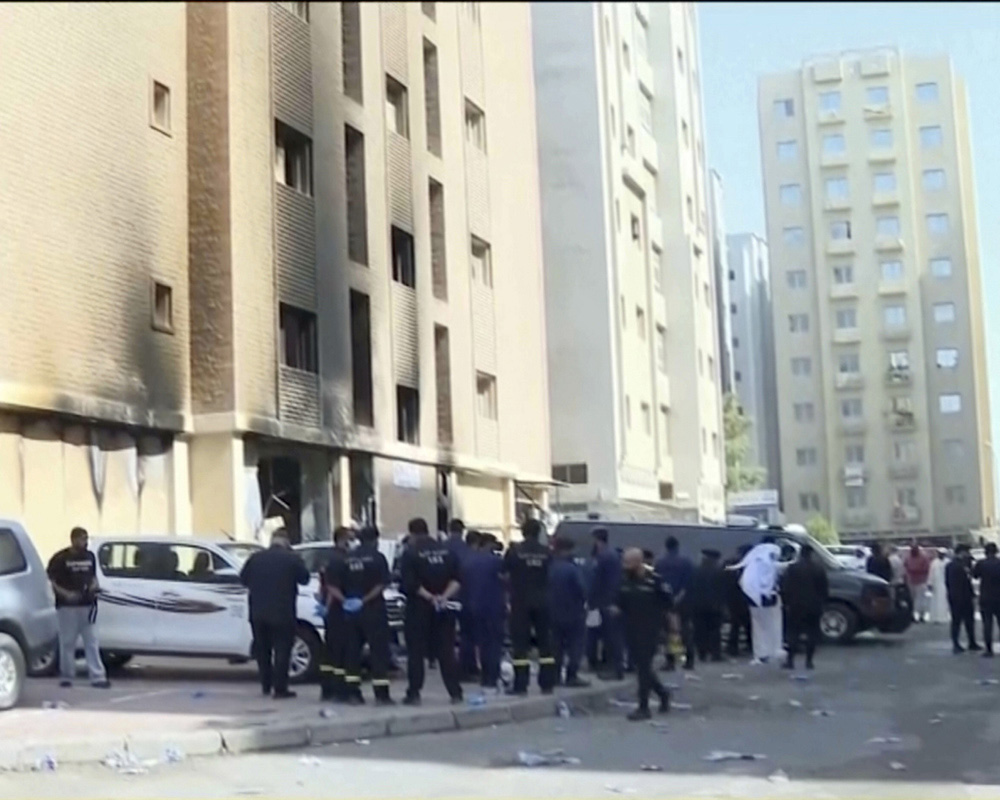 Kuwait to give USD 15,000 compensation to kin of Mangaf fire victims: Report