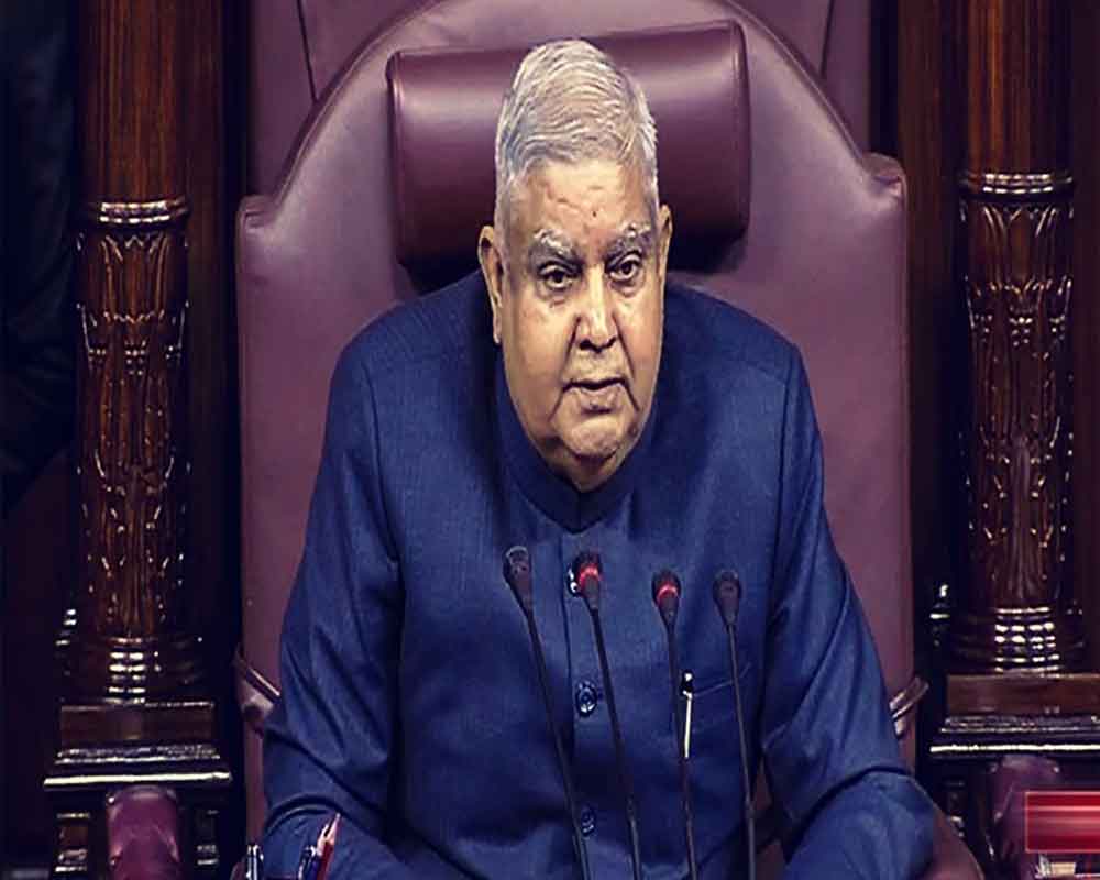 Let us all work towards blossoming of democracy: Dhankhar in RS