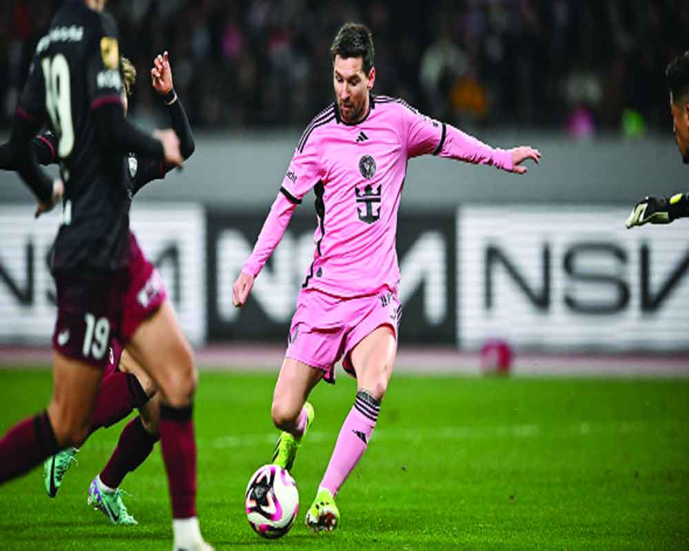Messi confronts China in his own way