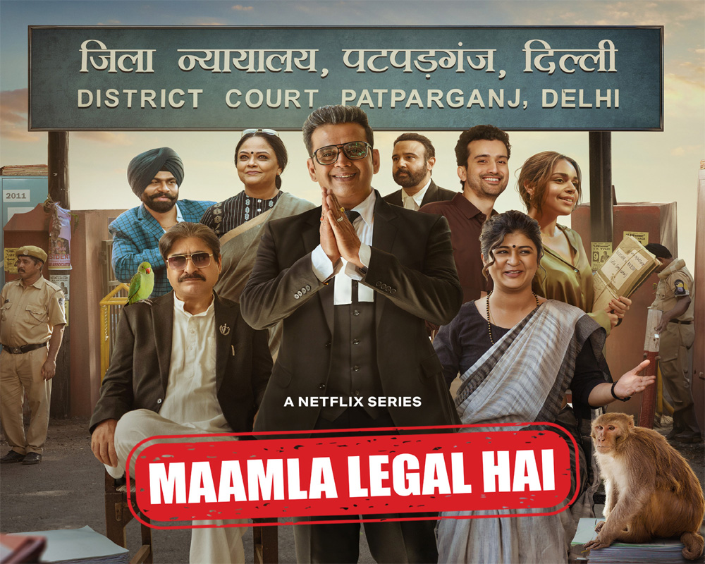 Netflix sets premiere date for courtroom comedy series 'Maamla Legal Hai'