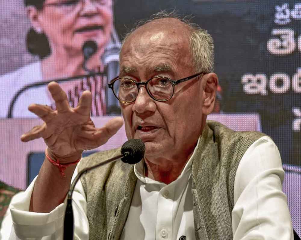 PM Modi's political history based on 'Hindu-Muslim dispute': Digvijaya Singh