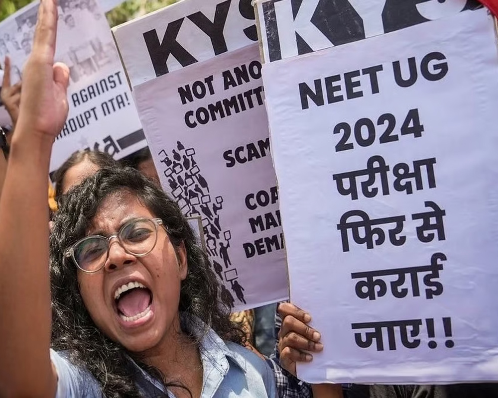 Supreme Court has sought responses from the Centre and the National Testing Agency (NTA) regarding a plea seeking a Central Bureau of Investigation (CBI) probe into alleged irregularities and paper leaks in the NEET-UG 2024 examination.