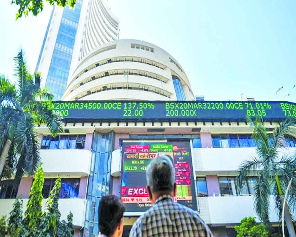 Stock market sees volatile trading in morning session