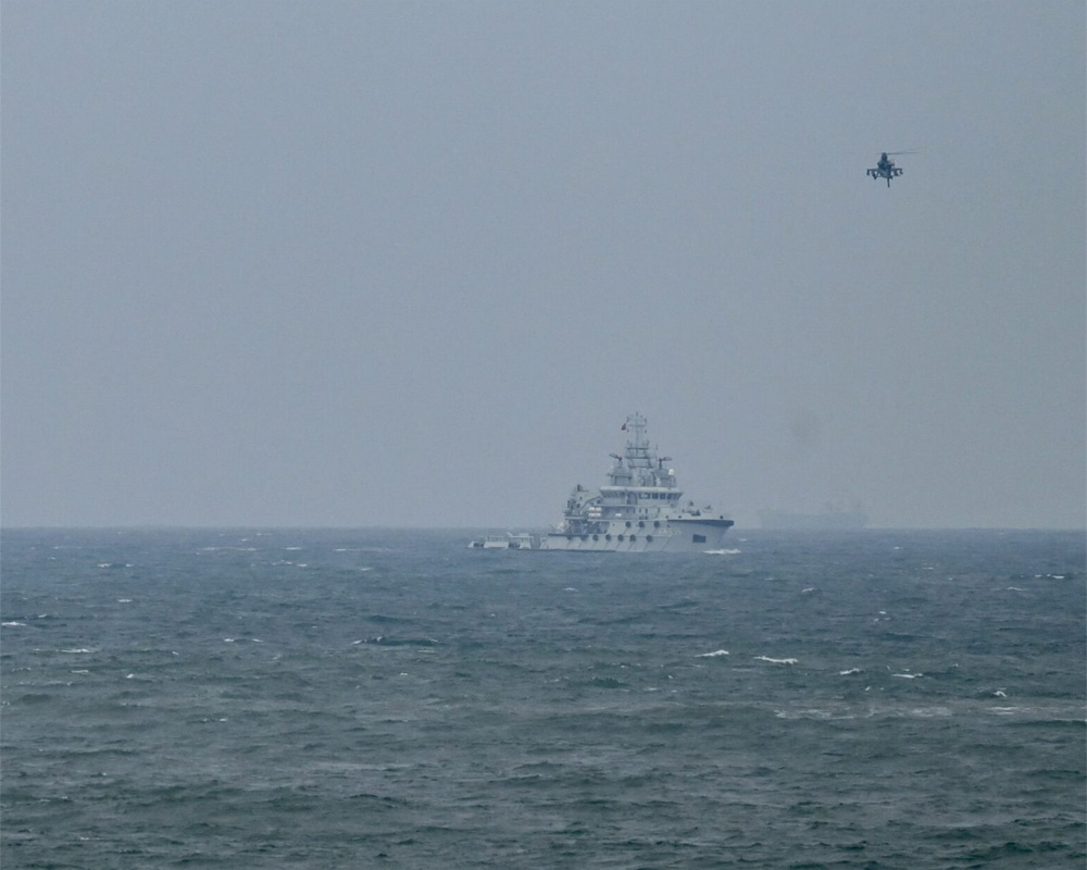 Taiwan tracks dozens of Chinese warplanes and navy vessels off its coast on 2nd day of drills