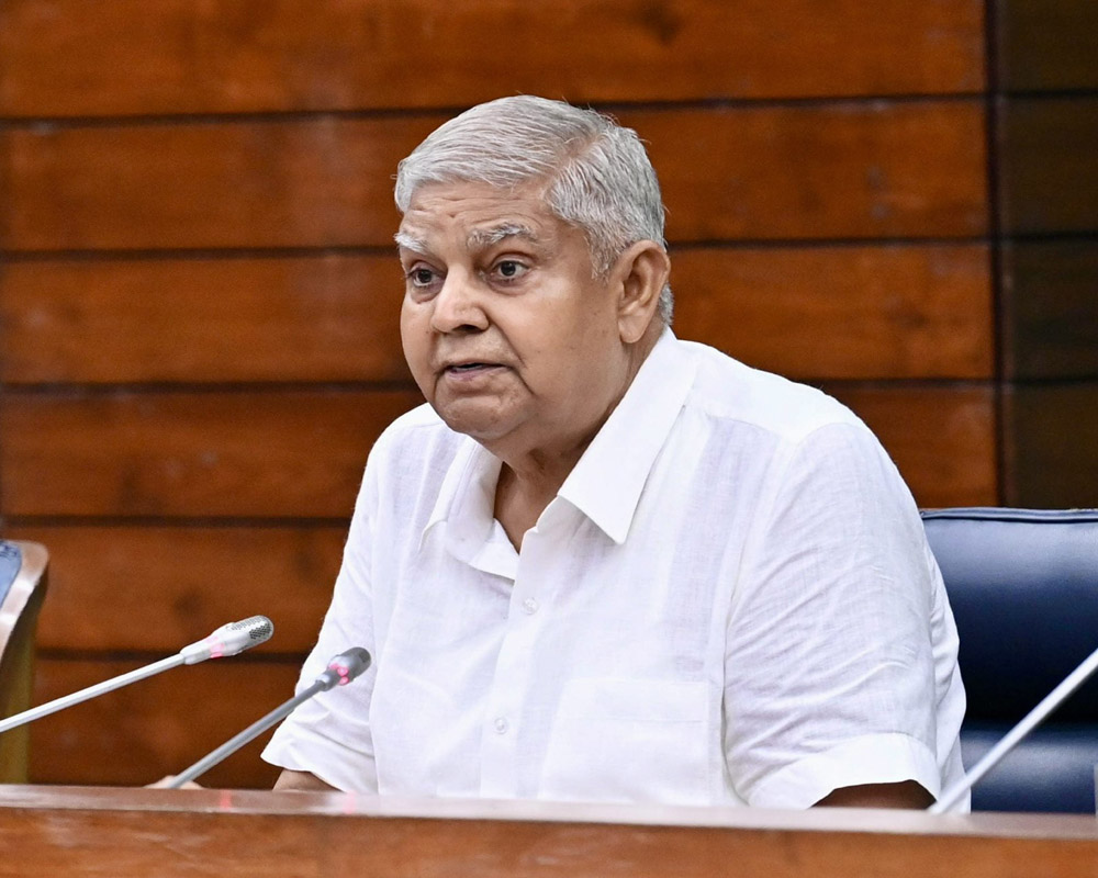 Undignified behaviour in House blow to spirit of democracy: Dhankhar to RS members