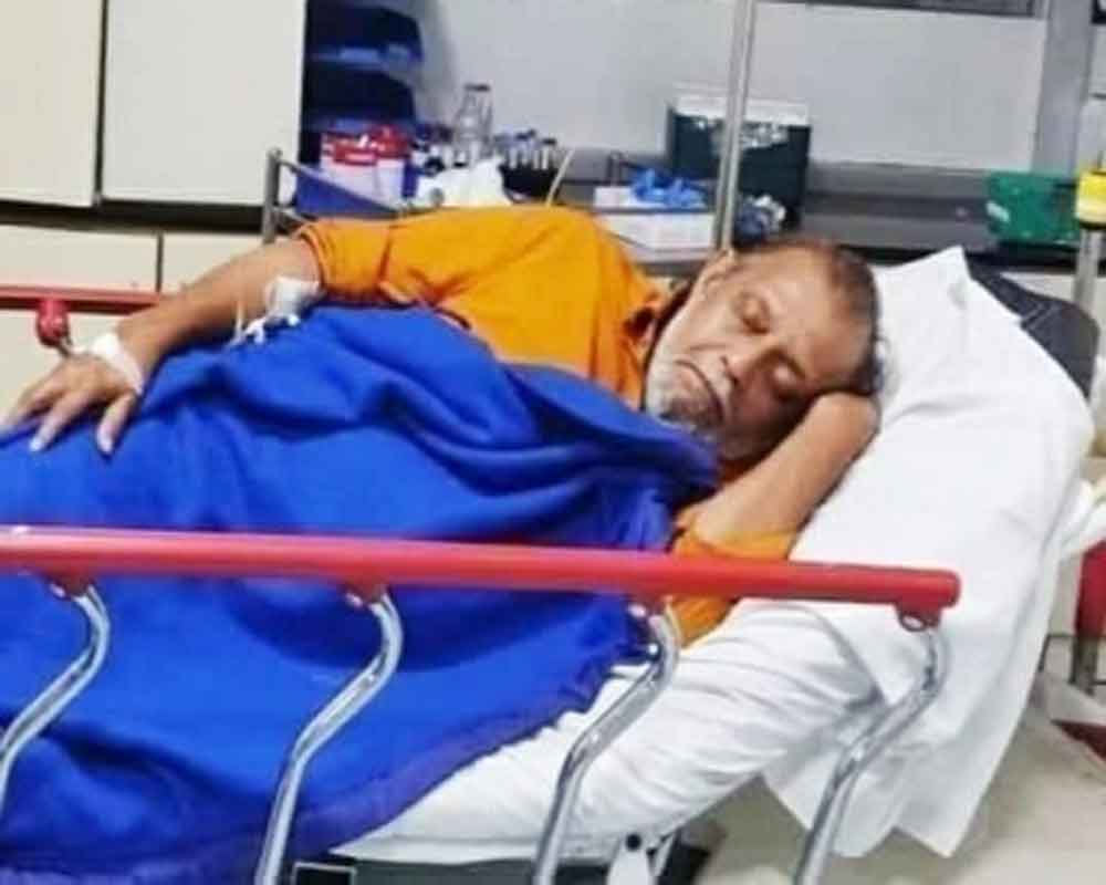 Veteran actor Mithun Chakraborty admitted to Kolkata hospital after he complains of chest pain