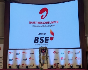 Bharti Hexacom shares make remarkable debut; zoom over 32 pc
