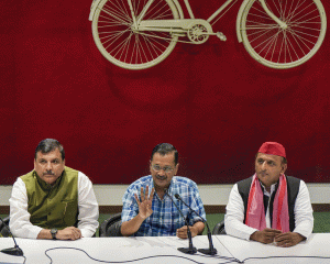BJP wants to end reservation, change Constitution: Kejriwal