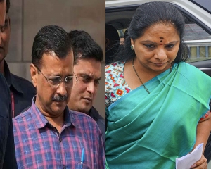 Court extends judicial custody of Kejriwal, BRS leader Kavitha in excise case till May 7