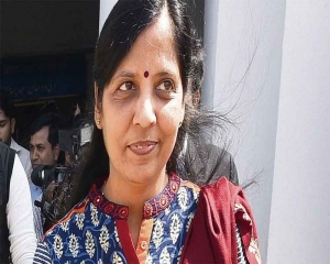 Delhi CM's wife Sunita given permission for meeting him in Tihar jail: AAP