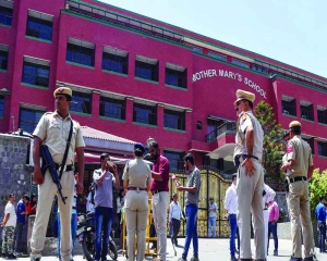 Delhi school bomb hoax reflects rancor