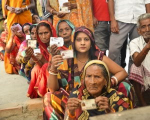 Fifth phase LS polls: Voter turnout over 47 per cent till 3 pm