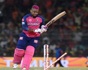 Hetmyer fined for breaching IPL Code of Conduct