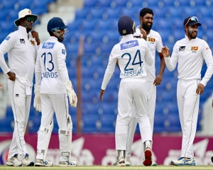 Kumara claims 4 wickets and Sri Lanka wins 2nd test to sweep series over Bangladesh